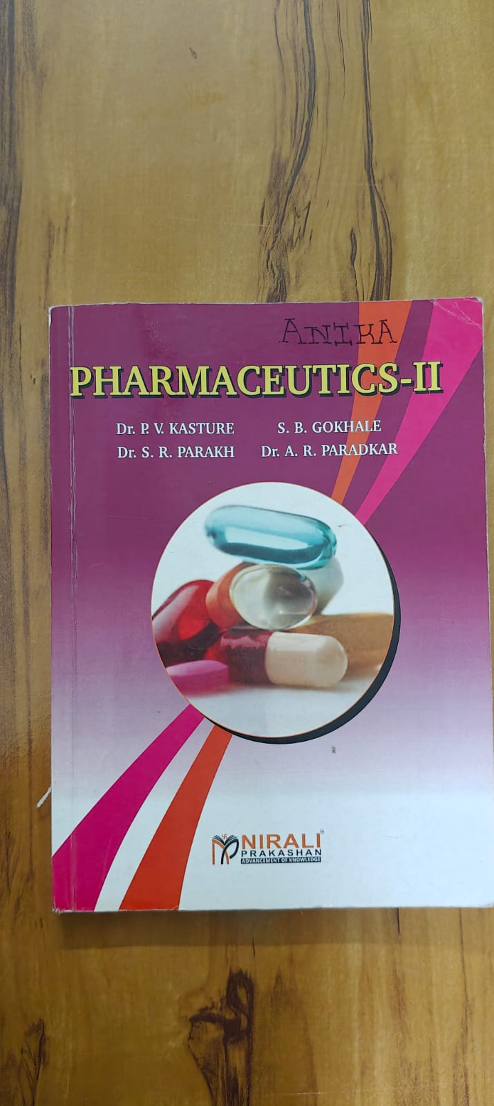 Pharmaceutics-II by P. V. Kasture | D.Pharm Pharmacy Textbook