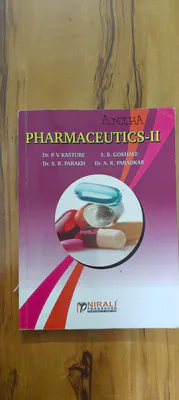 Pharmaceutics-II by P. V. Kasture | D.Pharm Pharmacy Textbook