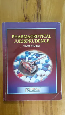Pharmaceutical Jurisprudence – Shyam Chandak | Book for sale