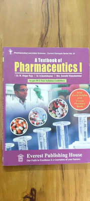 A Textbook of Pharmaceutics I by M. Alagar Raja | Pharmacy Textbook
