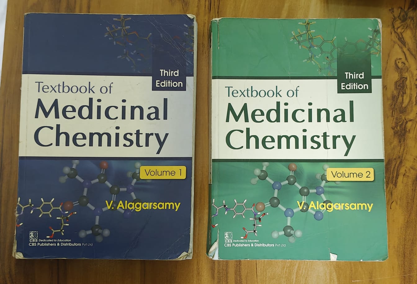 Textbook of Medicinal Chemistry Vol 1 & 2 (Both Books) | 3rd Edition | V. Alagarsamy