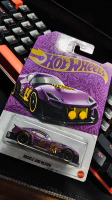 Hot Wheels Muscle and Blown – Purple #57 | Mattel Die-Cast Car