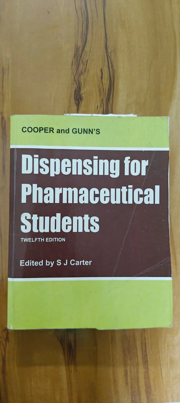 Cooper and Gunn's Dispensing for Pharmaceutical Students 12th Edition