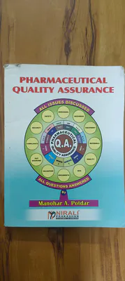 Pharmaceutical Quality Assurance by Manohar A. Potdar | Pharmacy Textbook
