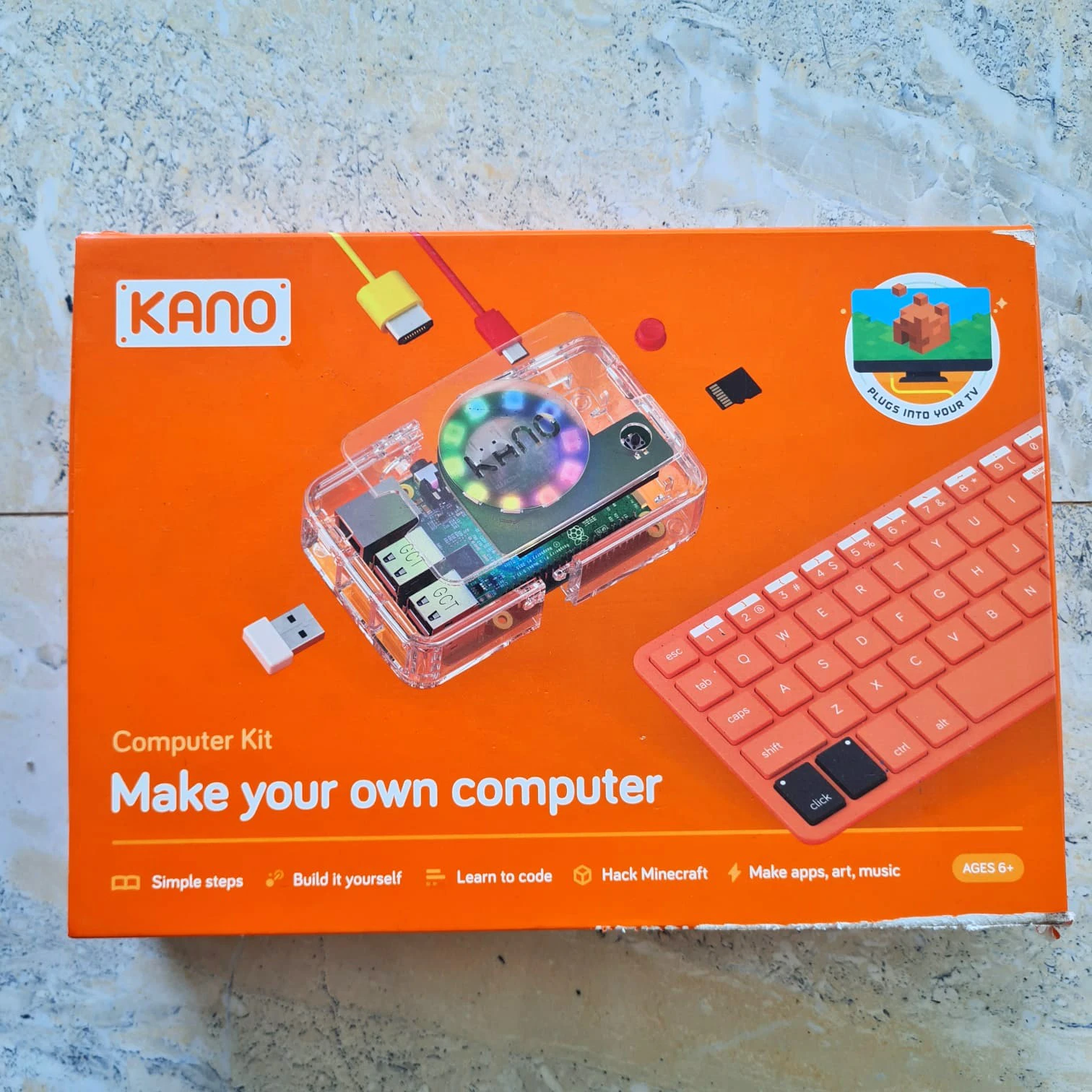 Kano Computer Kit Raspberry Pi 3b | Make your own Computer Kit for Sale